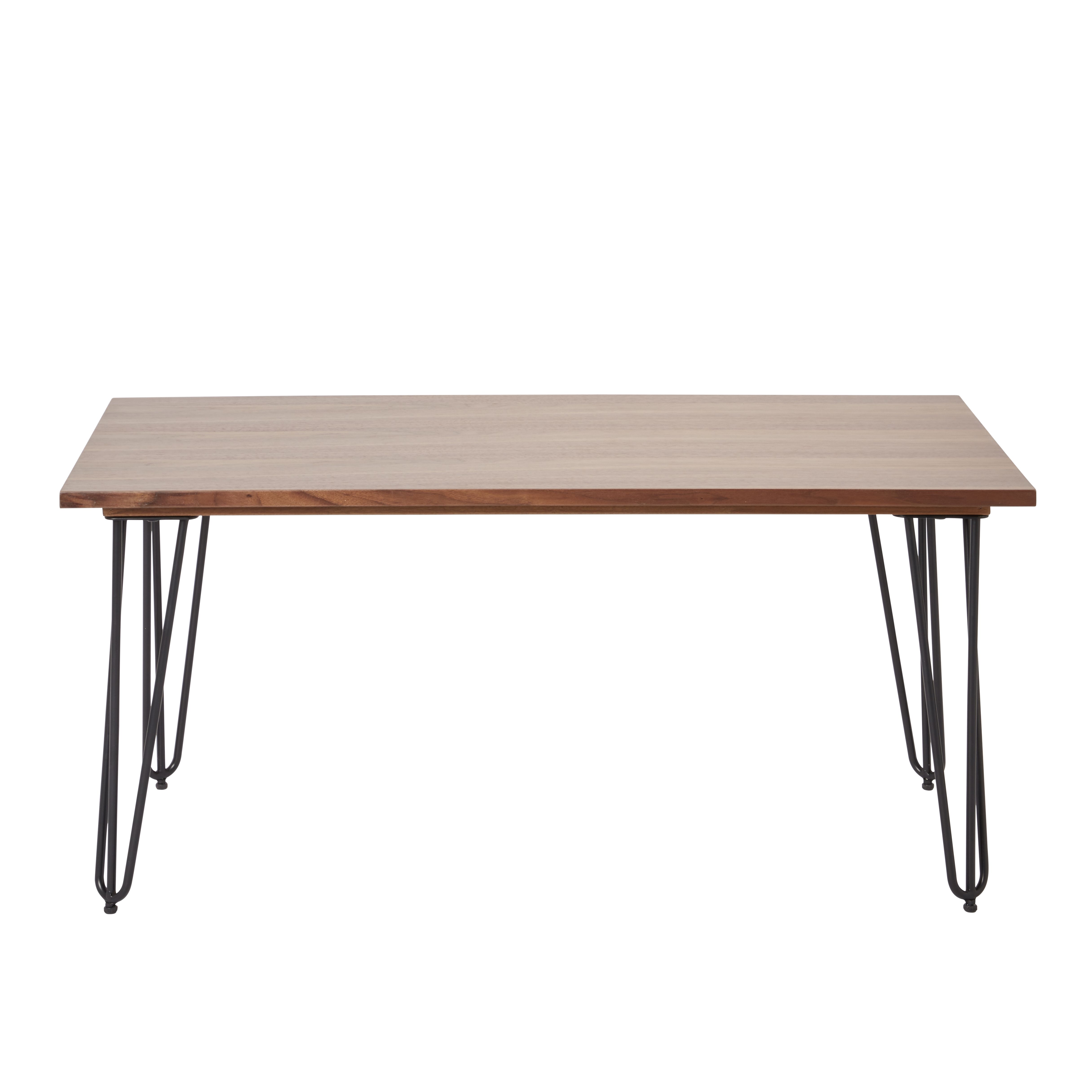 Zorras Matt walnut effect Coffee table (H)45cm (W)100cm (D)50cm