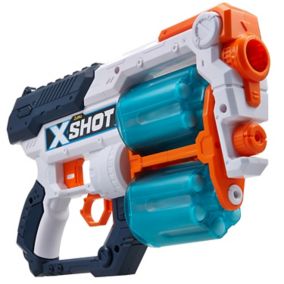 Zuru X-Shot Xcess White & Orange Dart game