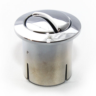 (AH0002100R) Roca Genuine Old Style Dual Flush Push Button D1D CHROME ...