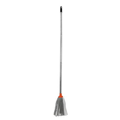 'Brights' Microfibre Mop & Bucket Set Orange Floor Cleaning Set - 3