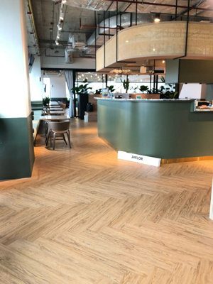 (JH03 Scandinavian) 36pcs/5m² Luxury Vinyl Tiles LVT Self Adhesive Wood Look Flooring Kitchen Bathroom