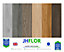 (JH05 Oak) 36pcs/5m² Luxury Vinyl Tiles (LVT) Self Adhesive Wood Look Flooring Kitchen Bathroom