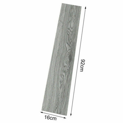 (JH06 Dark Oak) 36pcs/5m² Luxury Vinyl Tiles LVT DRY BACK Wood Look Flooring Kitchen Bathroom