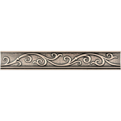 (PACK OF 5) Niche Tiles Cypress Metal Champagne Bronze 4.5cm. x 30cm. Border Wall Accent Tile Trim