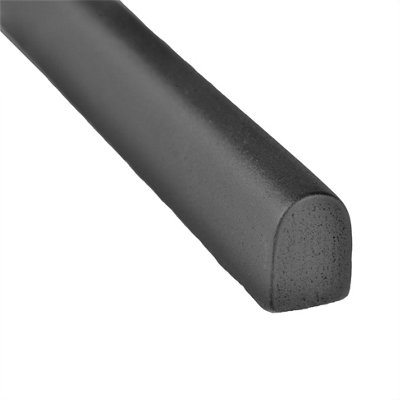 (PACK OF 5) Niche Tiles Trendy Metal Iron Black 1.5cm. x 30cm.  Pencil Bullnose Border Wall Tile Trim
