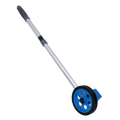 01km Compact Distance Measuring Wheel Telescopic Handle 4001000mm