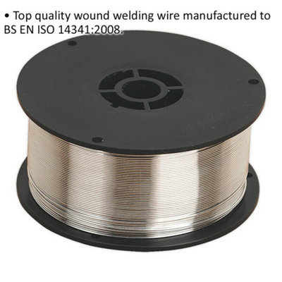 0.5kg Aluminium MIG Wire 5356 (NG6) - 0.8mm Diameter - Wound Welding Wire Reel