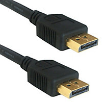 0.5m DisplayPort Male to Plug Video Cable V1.2 GOLD Monitor Lead Display Port