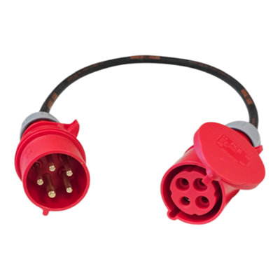 0.5m -Phase 5-Pin Plug to 4-Pin Convertion Cable