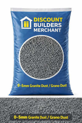 0 - 5mm Granite Dust Grano Dust 20kg Large Poly Bag Premium Aggregate ...