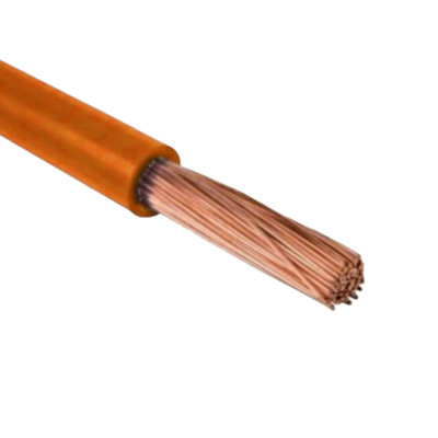 0.5mm² Tri-Rated Cable Wire BS6231, PVC Class 5 Wire for Control Panels, Switchgear & Instrumentation (100M Roll, ORANGE)