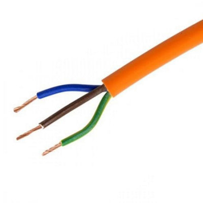 0.75mm 3183Y ORANGE 3 CORE FLEX CABLE (100M)