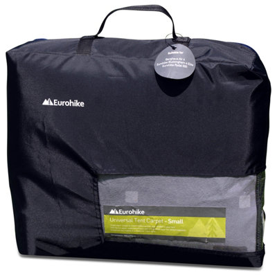 Image of Eurohike Universal Small Tent Carpet With Foam Midlayer, Soft Fleece Upper & Waterproof Base