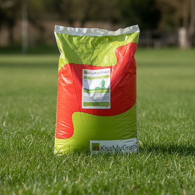 Image of Boston Seeds Kissmygrass Autumn & Winter Lawn Fertiliser 6.5.10 + Fe + Mg (1 X 5Kg)