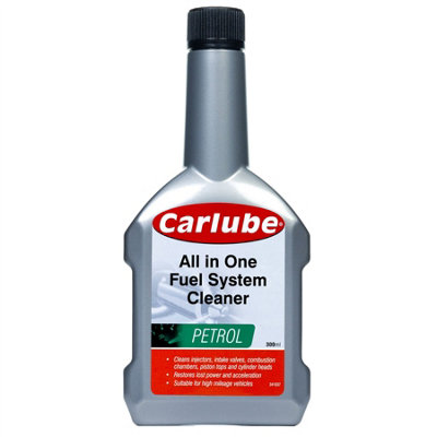 Carlube Petrol Complete Fuel System Cleaner Stripper Treatment Additive 300Ml