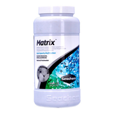 Seachem Aquarium Matrix Bio Media Filtration 500Ml from B&Q