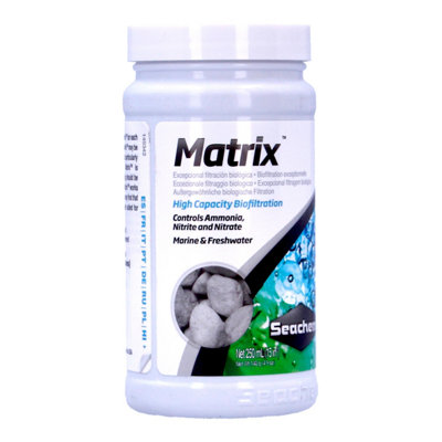 Seachem Aquarium Matrix Bio Media Filtration 250Ml from B&Q