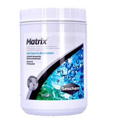 Seachem Aquarium Matrix Bio Media Filtration 2000Ml from B&Q