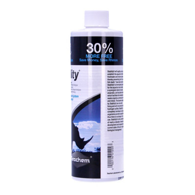 Seachem Stability Establish Biofilter Bacteria Water Safe Aquarium Fish Tank 325Ml from B&Q
