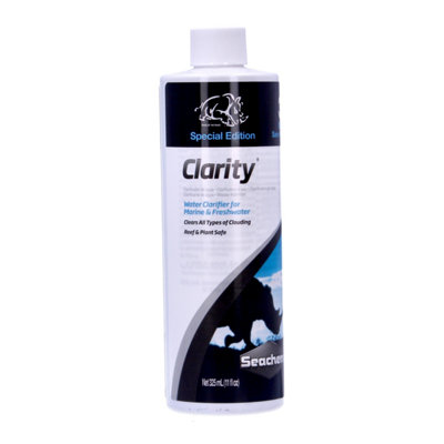 Seachem Clarity Water Clarifier For Marine/freshwater Aquarium Fish Tank 325Ml from B&Q