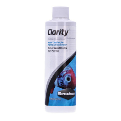 Seachem Clarity Water Clarifier For Marine/freshwater Aquarium Fish Tank 250Ml from B&Q