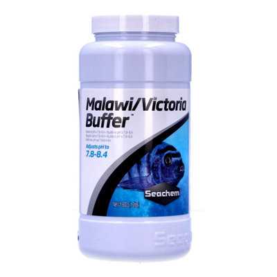 Seachem Malawi Victoria Buffer Carbonate Salts Ph Gh Aquarium Cichlid Fish Tank 600G from B&Q