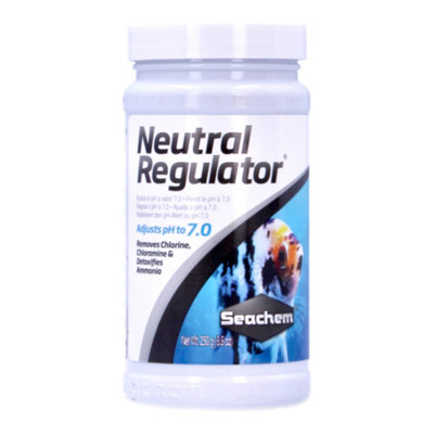 Seachem Neutral Regulator Ph 7.0 From High/low Acid Alkali Aquarium Fish Tank 250G from B&Q