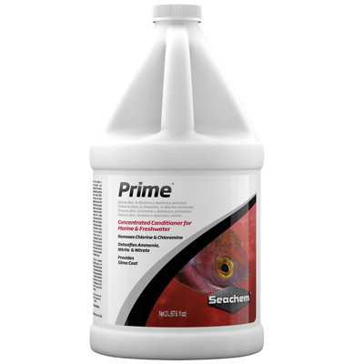 Seachem Prime Dechlorinator Ammonia Nitrite Nitrate Remover 2L from B&Q