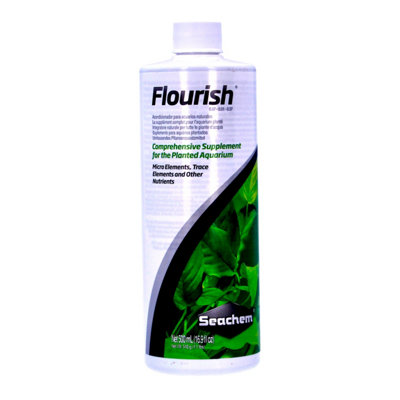 Seachem Flourish Natrual Plant Supplement For Freshwater 500Ml from B&Q