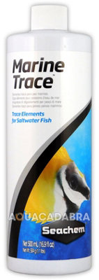 Seachem Marine Trace 500Ml Elements For Marine Aquarium Fish Tank Reef Coral from B&Q