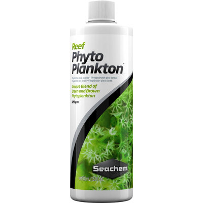 Seachem Phytoplankton Live Coral Invert Marine Reef Food 500Ml from B&Q