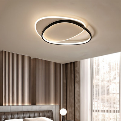 Thehotsale 32W Indoor Contemporary Triangular Dimmable Led Ceiling Light With Remote Control from B&Q
