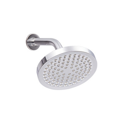Garden Sanctuary Round Fixed Overhead Rainfall Shower Head
