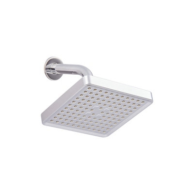 Garden Sanctuary Square Fixed Overhead Rainfall Shower Head