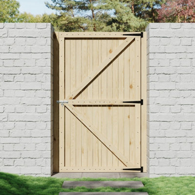 Breeins Sturdy Flat Top Pedestrian Gate With Durable Latch For Garden And Pathway Access 105Cm X 180Cm from B&Q