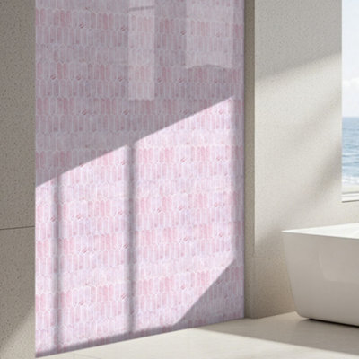 Garden Sanctuary 10Pcs Pet & Pu Peel & Stick 3D Brick Effect Wall Tile Stickers 30.5Cm W X 30.5Cm D from B&Q