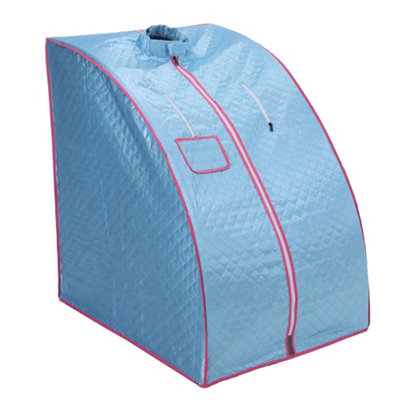 Darphe Blue Portable Sauna Steam Kit For Home Spa79Cm W X 90Cm D X 103Cm H from B&Q