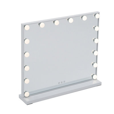 Darphe Hollywood Vanity Mirror With 16 Dimmable Led Lights3 Color Modes And Touch Control from B&Q