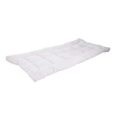Living And Home Single Size Comfortable Supportive Breathable Quilted Mattress Topper 90Cm X 190Cm X 10Cm