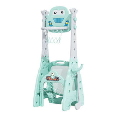 Darphe Adjustable Toddler Basketball Stand With Drawing Board And Story Machine from B&Q