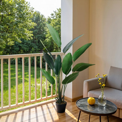 Darphe Simulation Large Artificial Plant Home Outdoor Decoration Banana Tree Potted Plant Height 160 Cm from B&Q