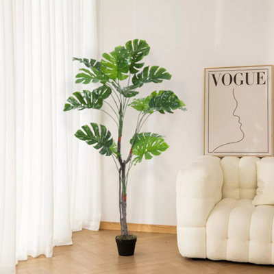 Darphe Potted Artificial Kiwi Fruit Tree For Living Room Decoration 155Cm High