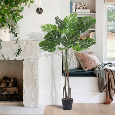 Darphe Potted Artificial Kiwi Fruit Tree For Living Room Decoration 120Cm High