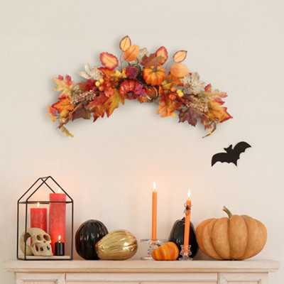 Darphe Halloween Simulated Autumn Maple Leaf Luminous Pendant 60 Cm Decoration from B&Q