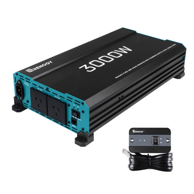 B&Q -  3000W 12V Pure Sine Wave Inverter