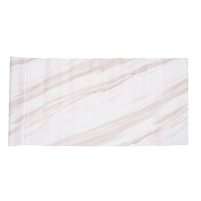 Living And Home Self Adhesive Marble Effect Pvc Waterproof Flooring Roll 5M X 0.6M from B&Q