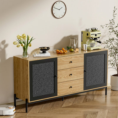 Darphe Storage Cabinet With 2 Cupboard Doors And 3 Drawers from B&Q