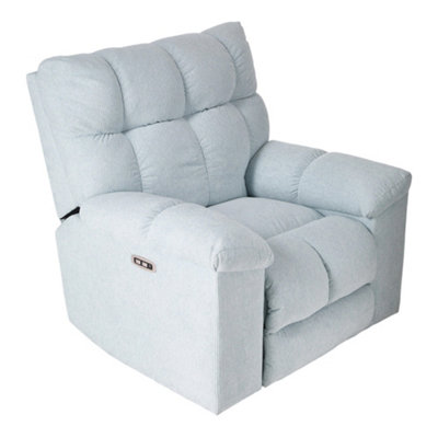 Living And Home Swivel Rocker Recliner Chair With Power Recline & Charging Port from B&Q