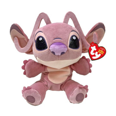 Ty Beanie Babies Disney Lilo And Stitch Angel Soft Plush from B&Q