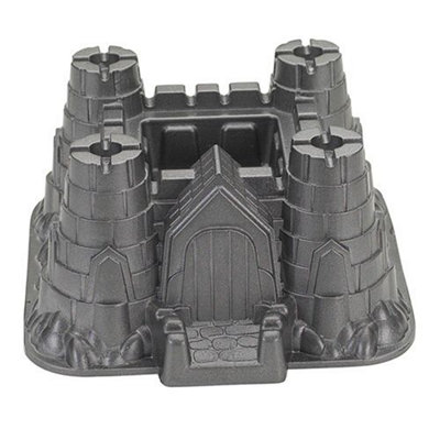 Nordic Ware Castle Bundt Pan Cast Aluminium from B&Q